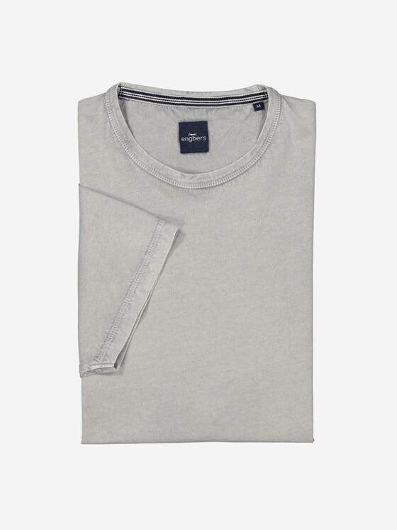 engbers Herren T-Shirt uni Grau 37340