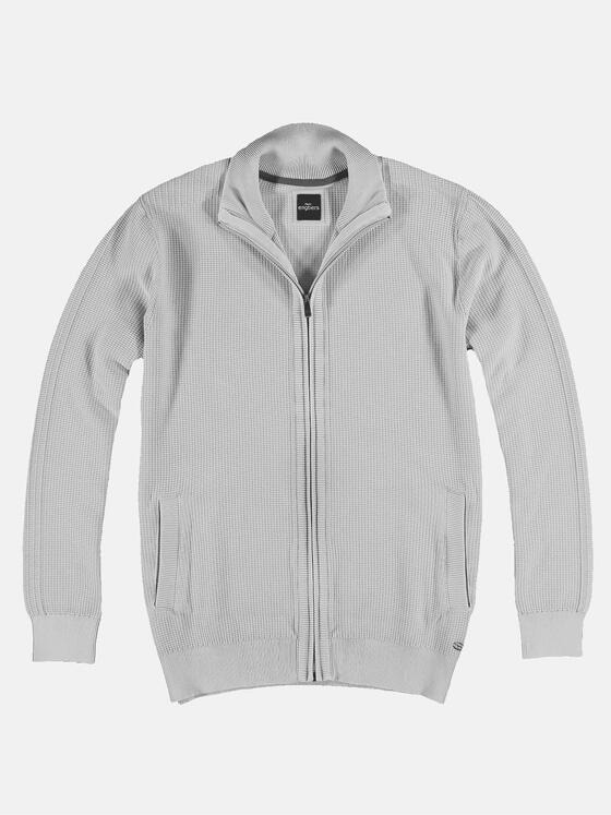 engbers Herren Strickjacke Grau 31249