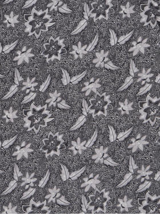 engbers Herren Kurzarm-Hemd floral gemustert Granitgrau 33061