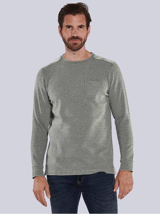 engbers Herren Langarm-Hemd uni Beige 36151