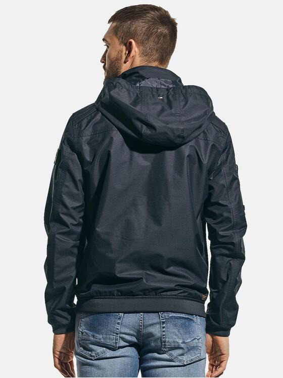 emilio adani Herren Wasserdichte Übergangsjacke Grau 31041
