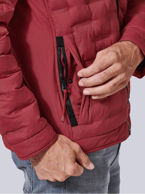 engbers Herren Steppjacke regular Rot 35245