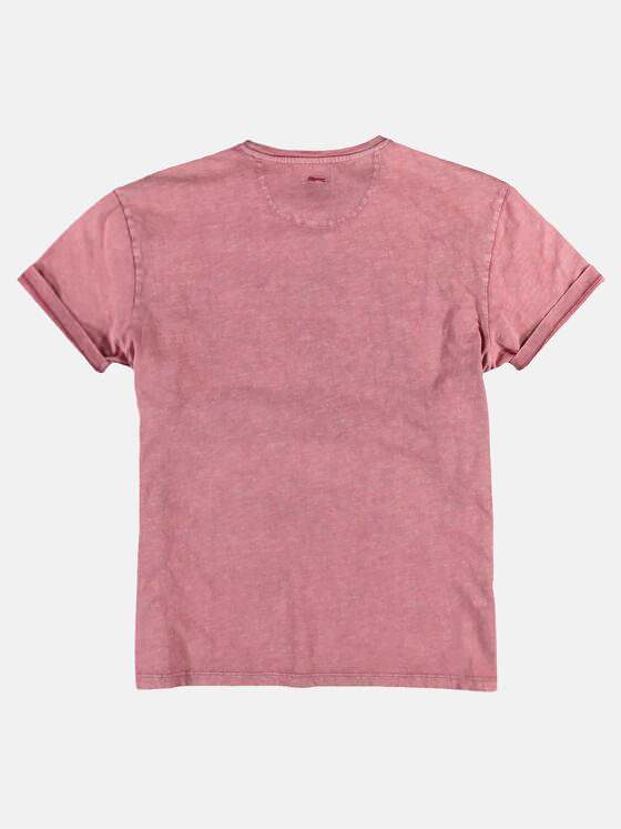 engbers Herren Rundhals T-Shirt Rosa 23879