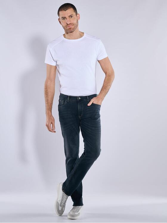 engbers Herren Super-Stretch-Jeans "My Favorite" Blau 37070