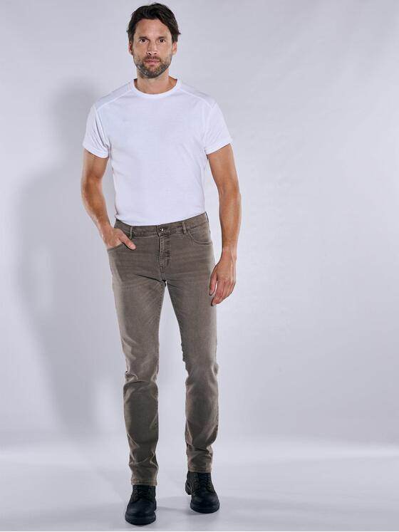 engbers Herren Super-Stretch-Jeans slim fit Hellbraun 38112