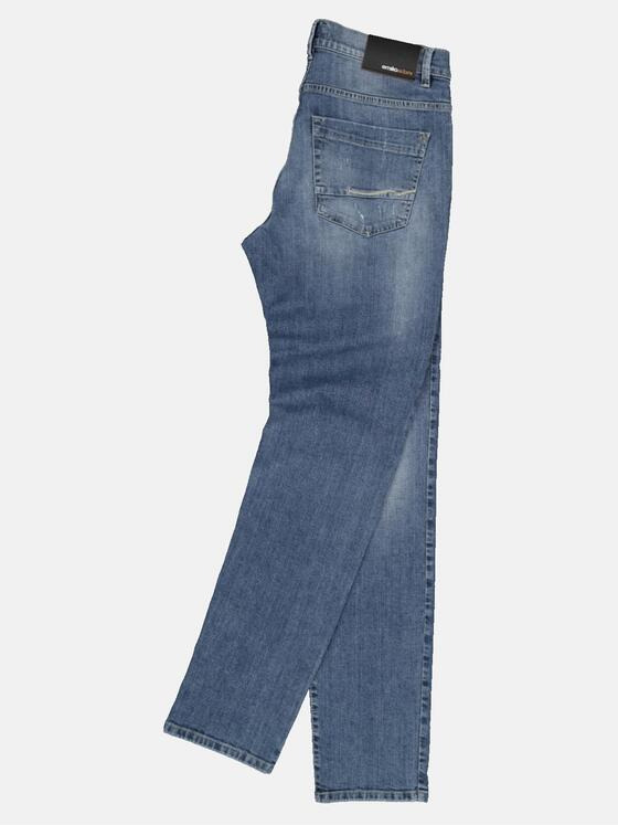 emilio adani Herren Super-Stretch-Jeans slim fit Blau 35228
