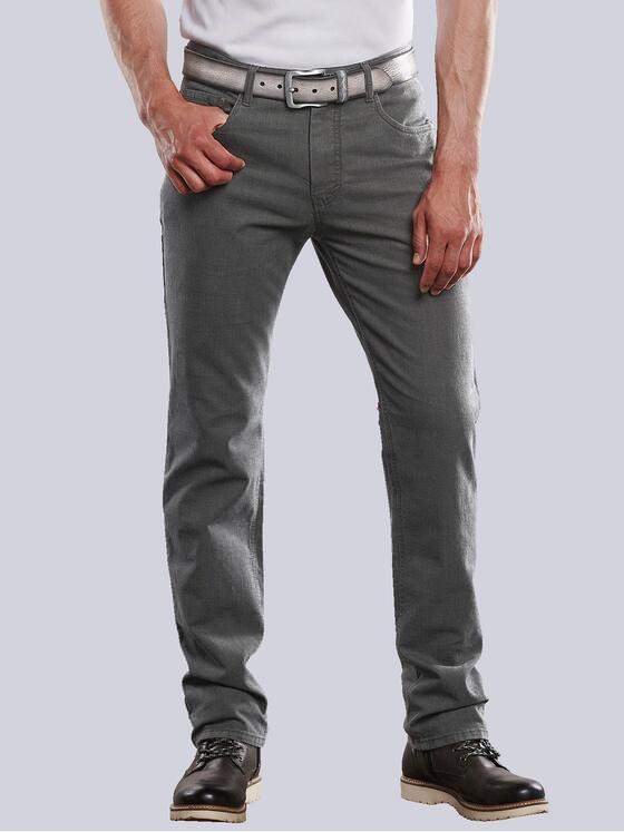 engbers Herren Hose 5-Pocket Grau 31756