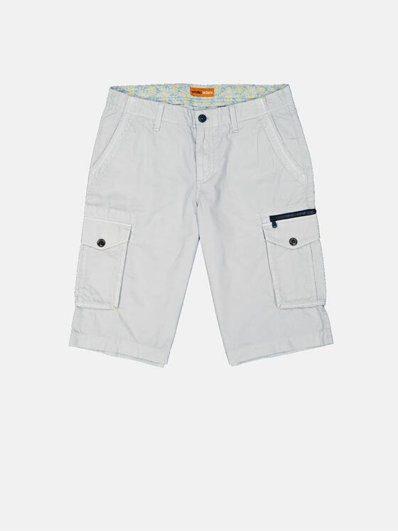 emilio adani Herren Cargo-Bermuda regular Grau 34663