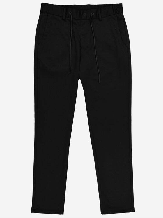 emilio adani Herren Anzughose slim fit Schwarz 36468
