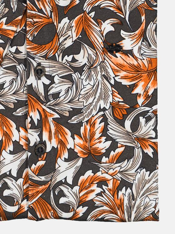 engbers Herren Kurzarm-Hemd slim fit Rostorange 36651