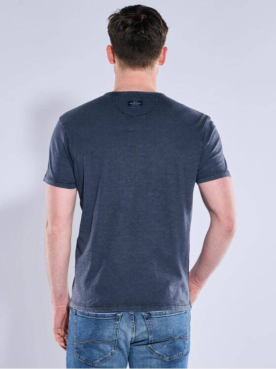 engbers Herren T-Shirt uni Saphirblau 38976