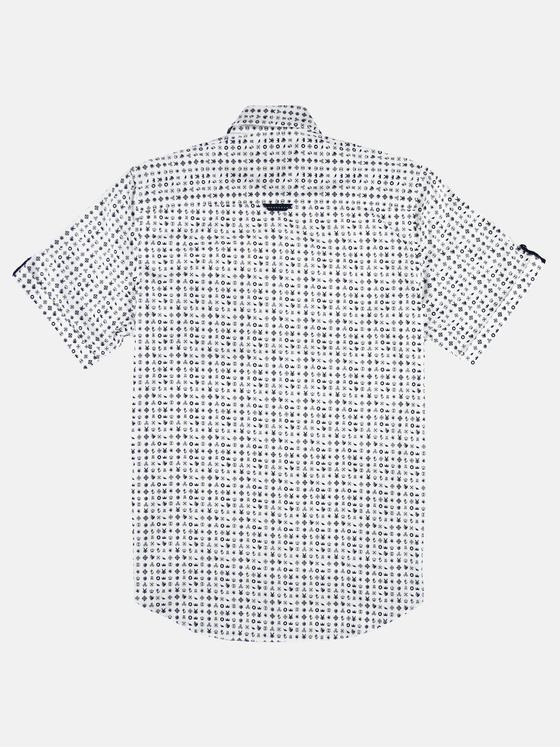 engbers Herren Hemd kurzarm Saphirblau 29471