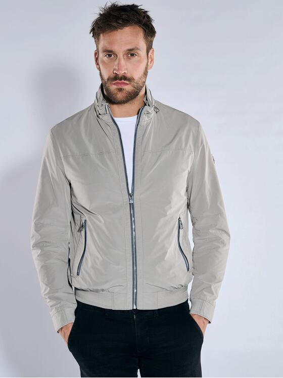 emilio adani Herren Übergangsjacke regular Weiß 36500