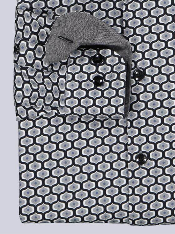 engbers Herren Hemd langarm Grau 39598