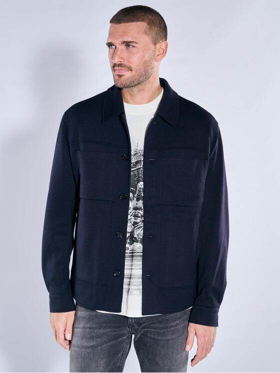 emilio adani Herren Jacke Saphirblau 40168