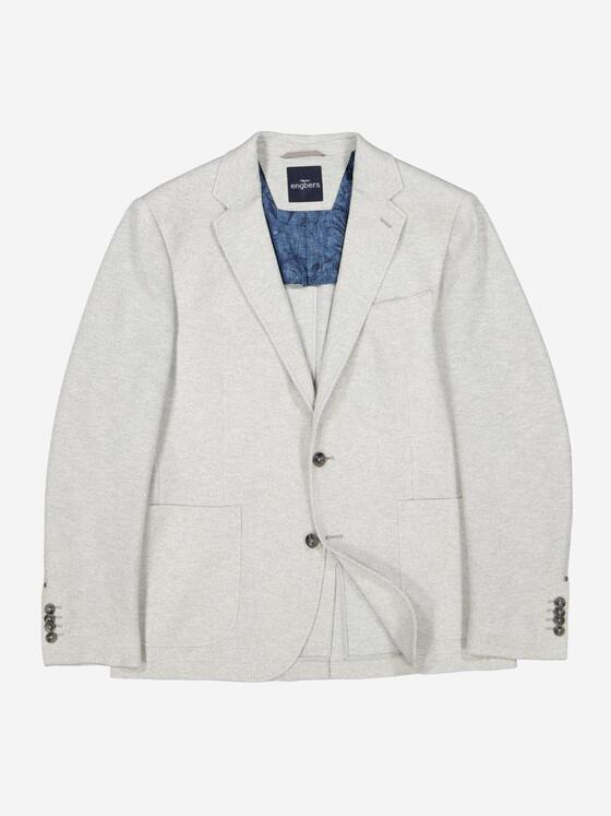engbers Herren Freizeit-Sakko regular Grau 36488