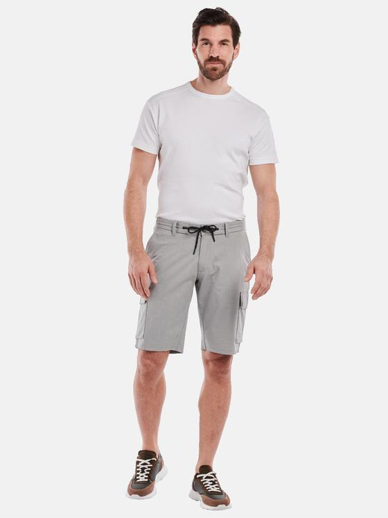 engbers Herren Cargo-Bermuda regular Grau 34997