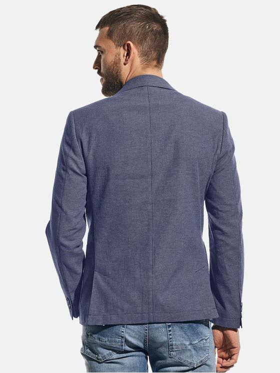emilio adani Herren Freizeit-Sakko slim fit Blau 30643