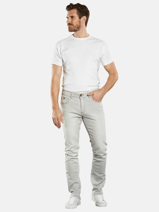 engbers Herren Super-Stretch-Jeans regular Beige 34632
