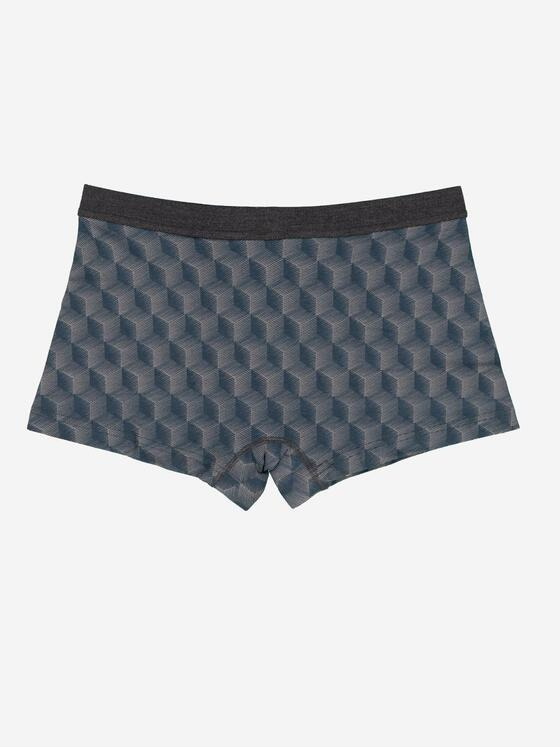 emilio adani Herren Boxershorts gemustert Blau 37350