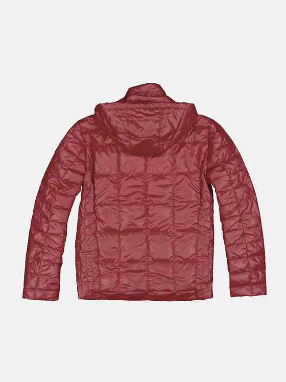 engbers Herren Steppjacke mit abnehmbarer Kapuze Rot 34505
