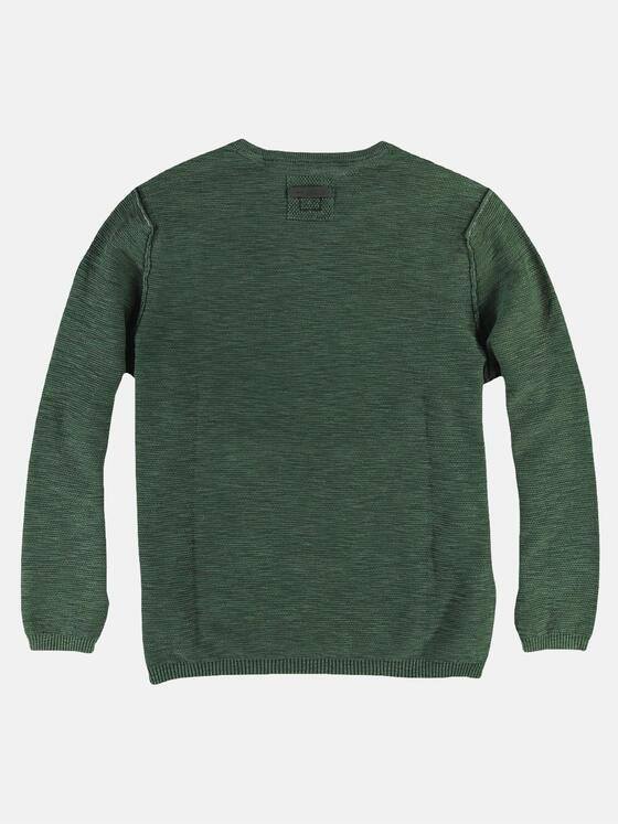 engbers Herren Pullover V-Ausschnitt Grün 24362