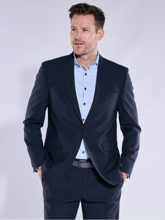 engbers Herren Anzug-Sakko slim fit Saphirblau 38127