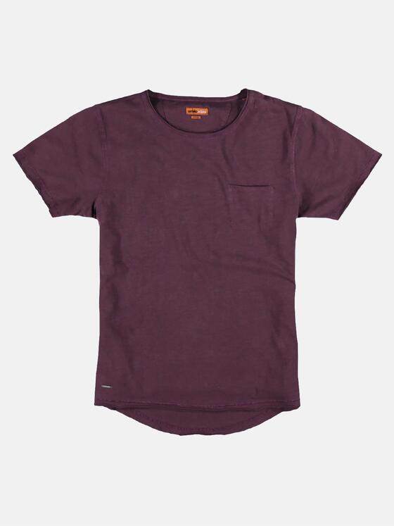 emilio adani Herren T-Shirt "My Favorite" Lila 25879