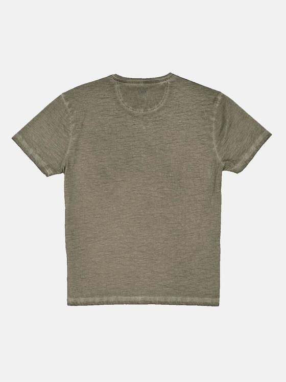 engbers Herren T-Shirt mit Print Braunbeige 33407