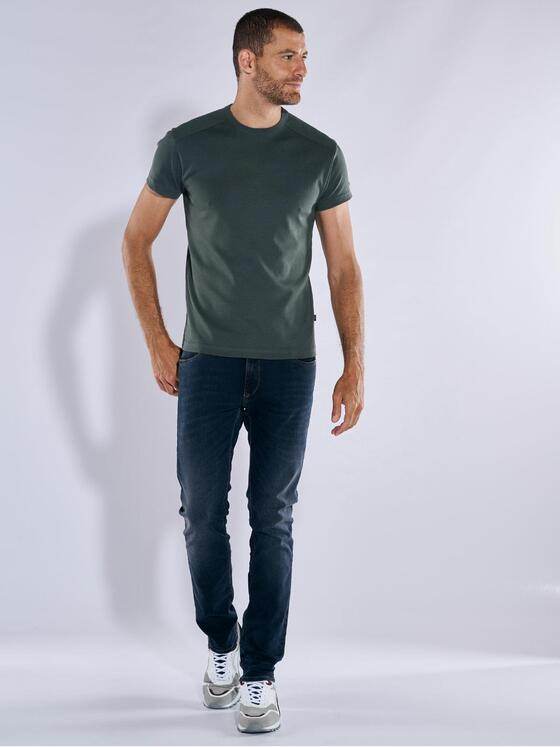 engbers Herren Basic-Shirt "My Favorite" organic Türkis 37300