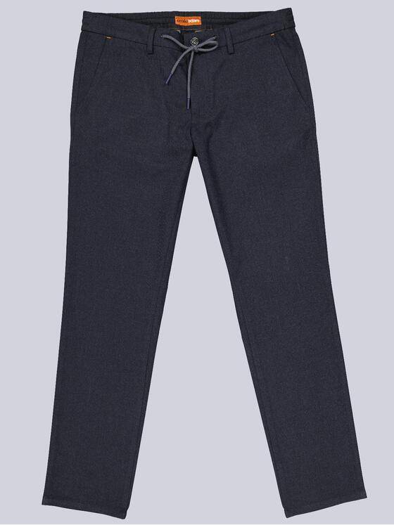 emilio adani Herren Chino regular Blau 39111