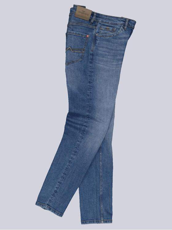 engbers Herren Super-Stretch-Jeans slim fit Blau 35407
