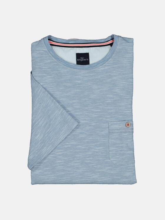 engbers Herren T-Shirt regular Hellblau 36841