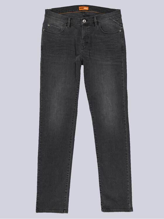 emilio adani Herren Super-Stretch-Jeans slim fit Grau 35592