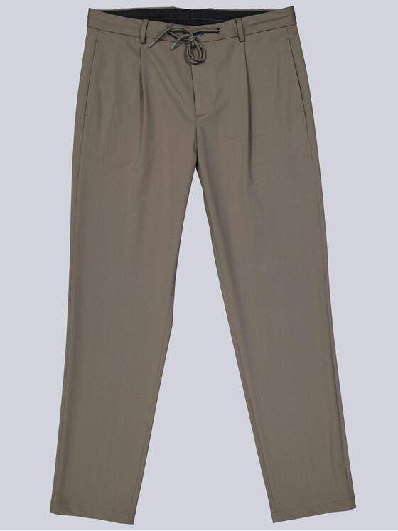 emilio adani Herren Anzug-Hose mit Tunnelzug Beige 39132