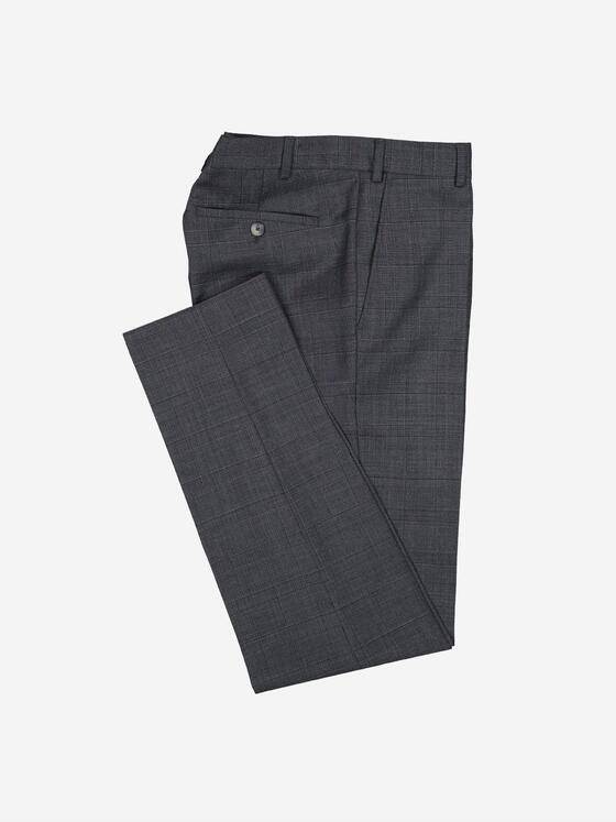 emilio adani Herren Anzug-Hose slim fit Grau 37812