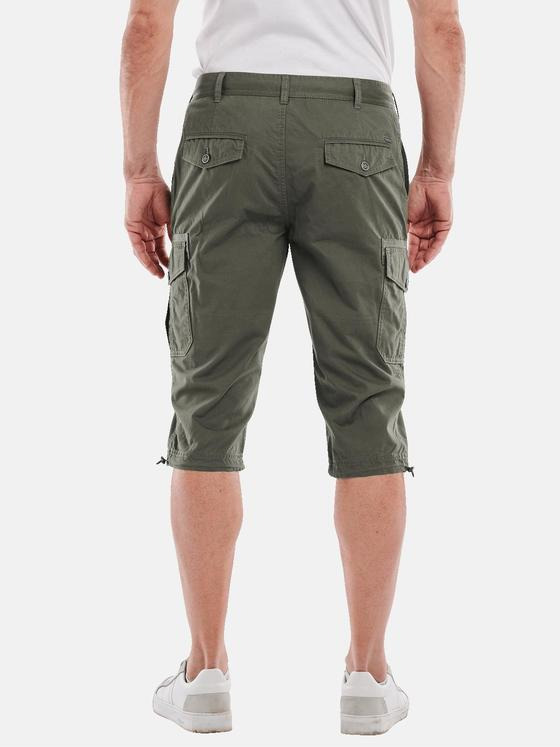 engbers Herren Capri-Hose regular Grün 34993
