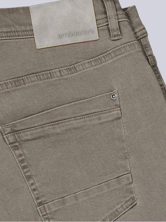 emilio adani Herren Jeans slim fit Braun 39106