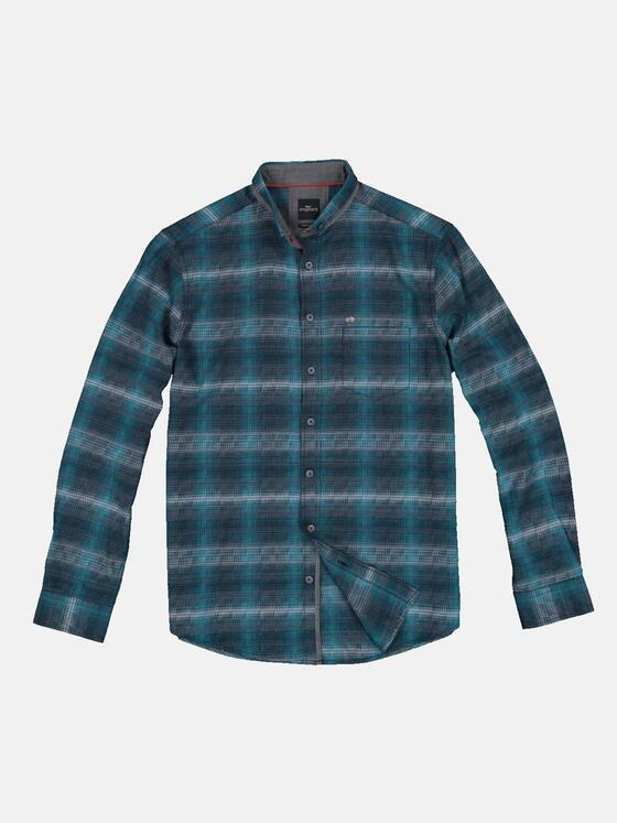 engbers Herren Karohemd Petrolgruen 33656