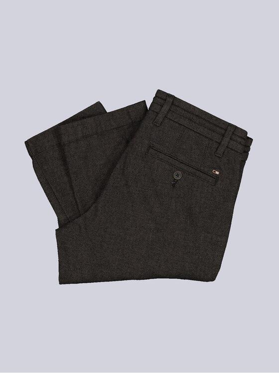 emilio adani Herren Hose mit Tunnelzug Braun 35737