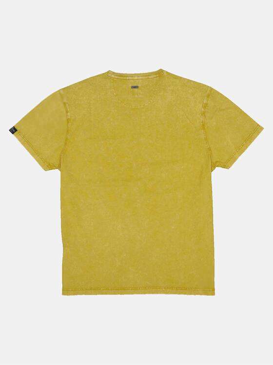 engbers Herren T-Shirt uni Safrangelb 33406