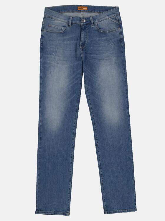 emilio adani Herren Jeans slim fit Blau 34250