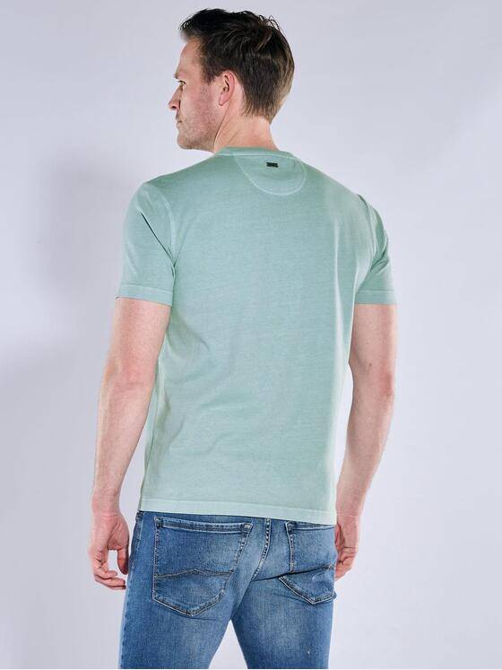 engbers Herren Rundhals T-Shirt Mittelblau 39931