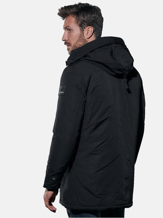 emilio adani Herren Wind und Atmungsaktive Jacke Schwarz 30775