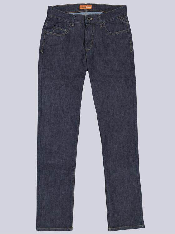 emilio adani Herren Jeans mit dunkler Waschung Marineblau 40599