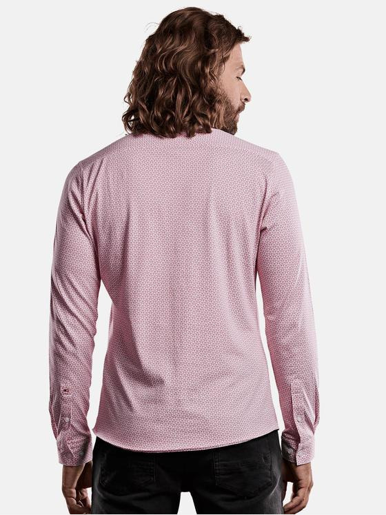emilio adani Herren softes Hemd mit frischen Farbton Violett 28927