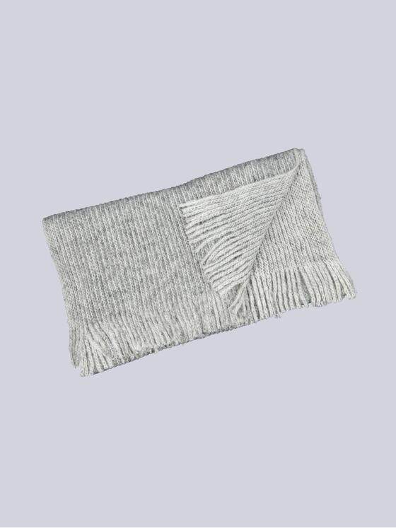 engbers Herren Schal uni Grau 35935