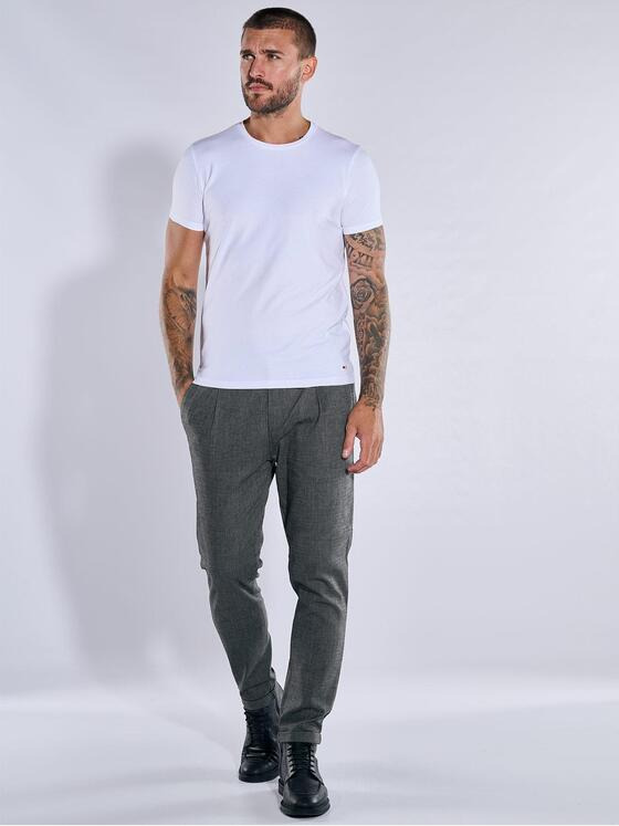 emilio adani Herren Chino slim fit Grau 37548