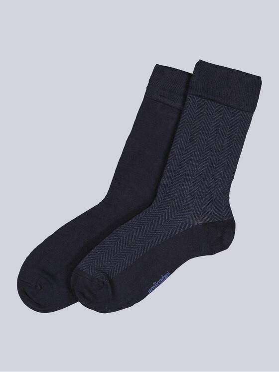 emilio adani Herren Socke uni Marineblau 39841