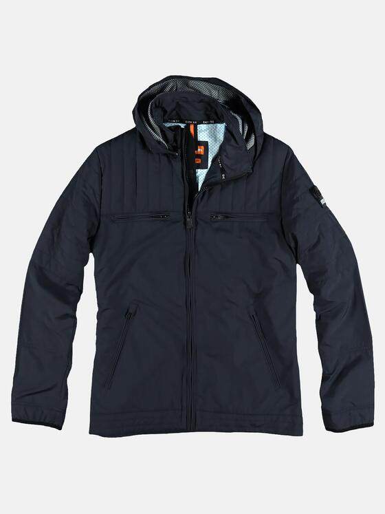 emilio adani Herren Sportive wetterfeste Steppjacke Blau 29042